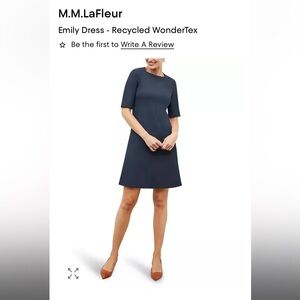 MM LaFleur Emily Dress Women's Short Sleeve A-Line Dress